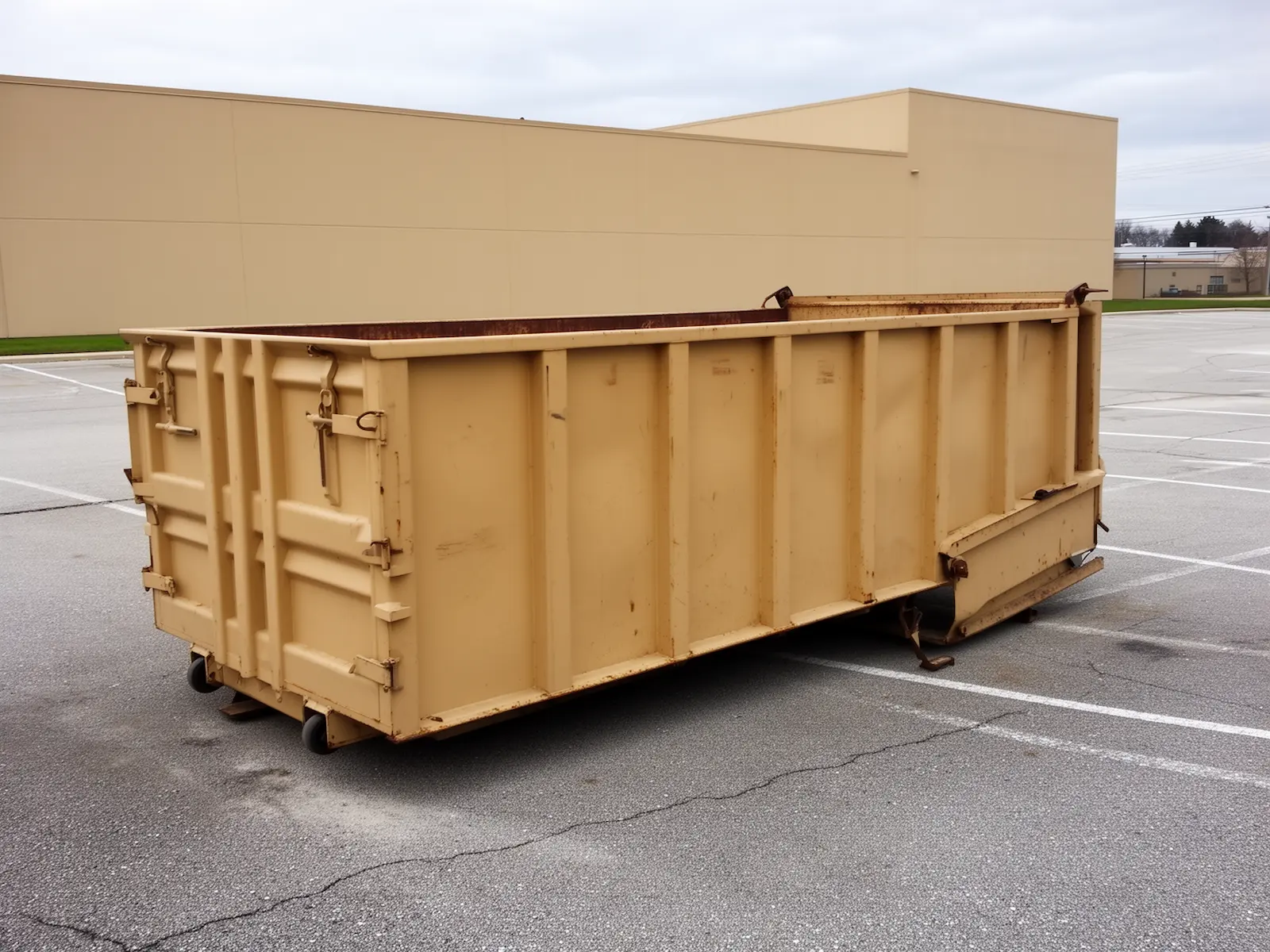 Roll-off dumpster from Ben & Cliff's Dumpster Rental in Hoboken, NJ